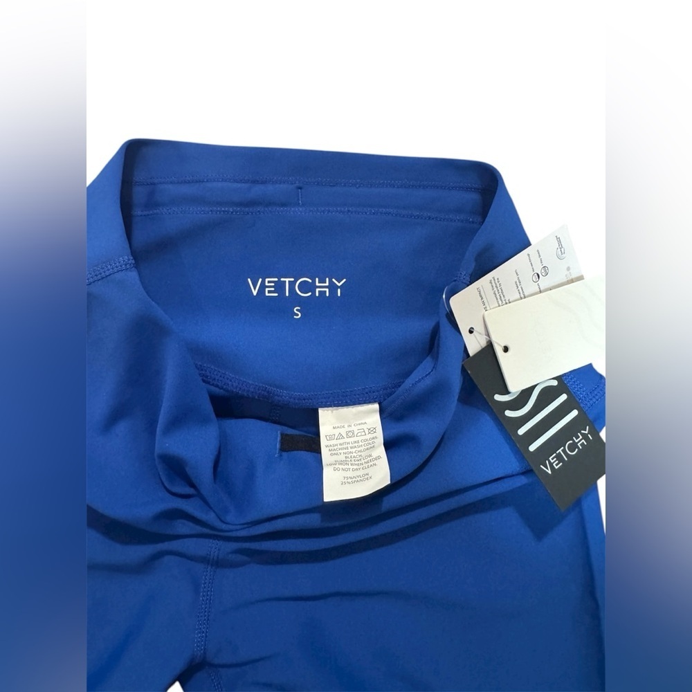 Vetchy Absolute+ High Rise Performance Leggings Cobalt Blue Size Small Nwt — image 8 of 8